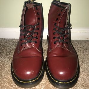 Burgundy Dr. Marten’s